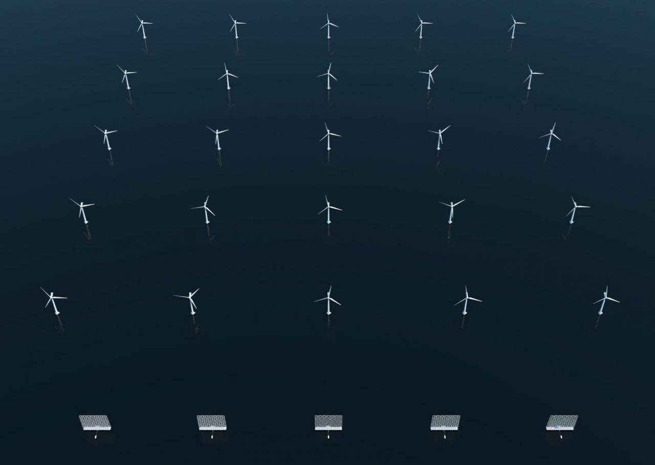 挪威WCS推漂浮风力涡轮机阵列：年产能为全球最大单涡轮机的5倍