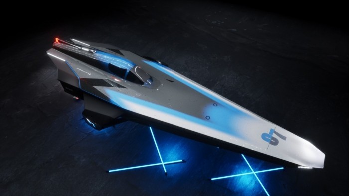 未来派水翼电动快艇Racebird将在E1系列赛事中亮相