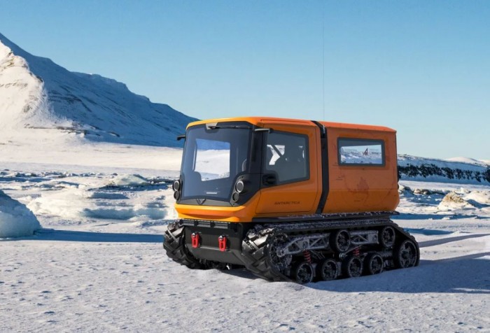 [视频]Venturi的Antarctica纯电极地考察车升级：续航增强 载客数增加