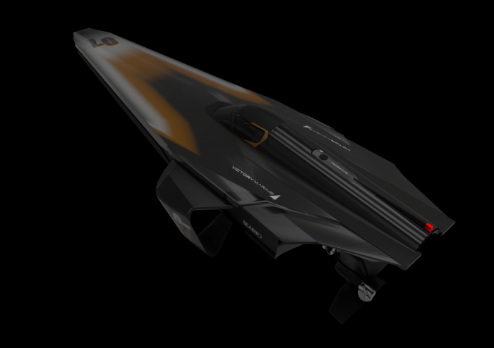 未来派水翼电动快艇Racebird将在E1系列赛事中亮相