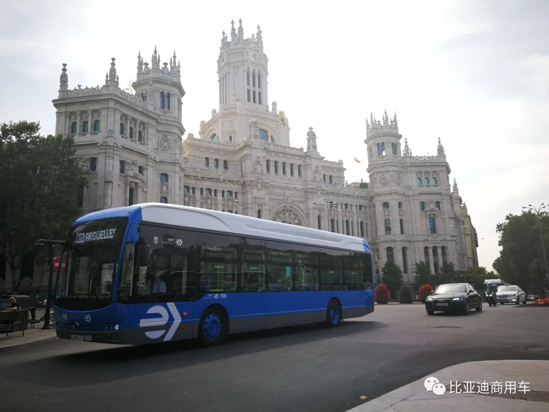 三度折冠！比亚迪再赢西班牙20台纯电动巴士订单