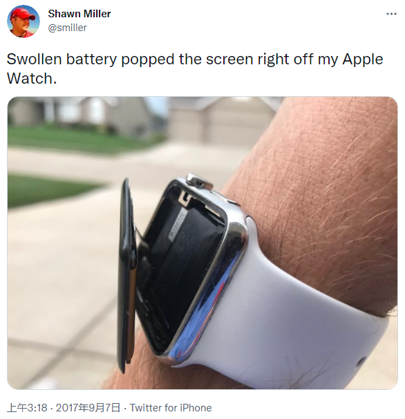 Apple Watch再次遭遇电池鼓包集体诉讼 因存在“重大人身伤害”隐患