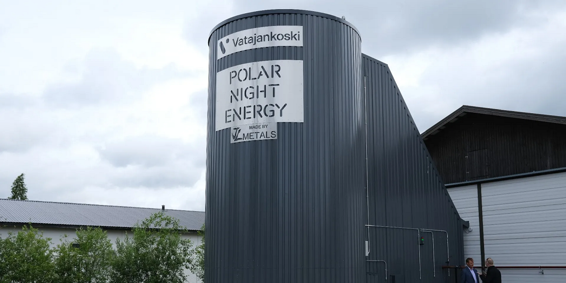 芬兰初创公司建造出可以用风能和太阳能供电的储能筒仓