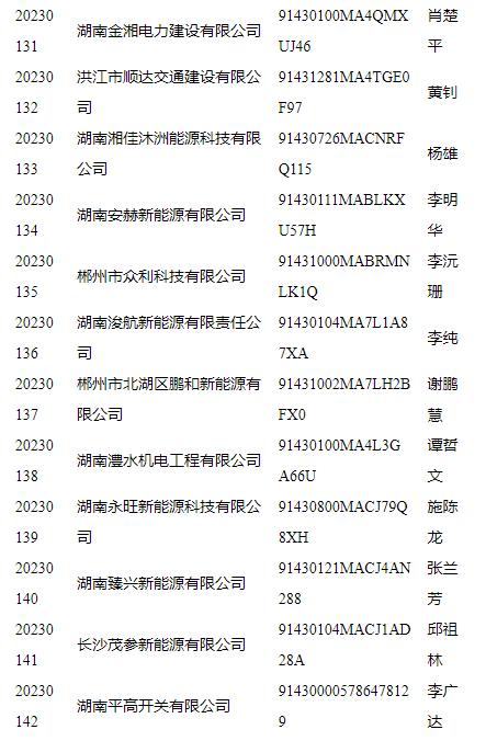 23家！湖南省第八批电动汽车充电设施运营企业公示